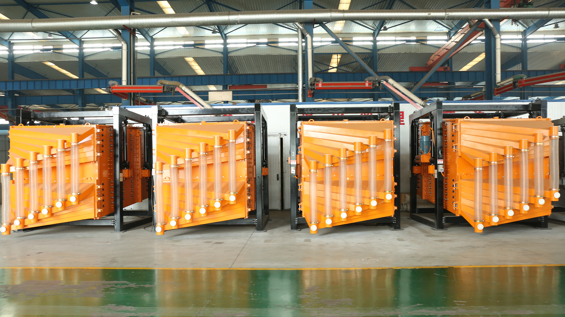 方形摇摆筛设备展示