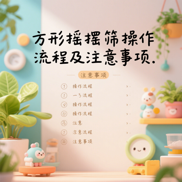 方形摇摆筛操作流程及注意事项