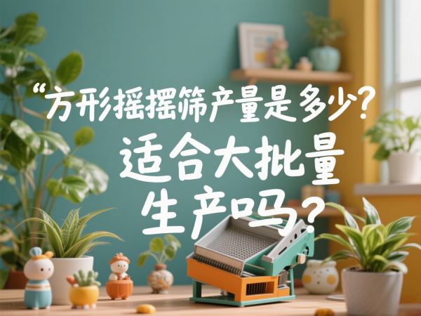 方形摇摆筛产量是多少？适合大批···